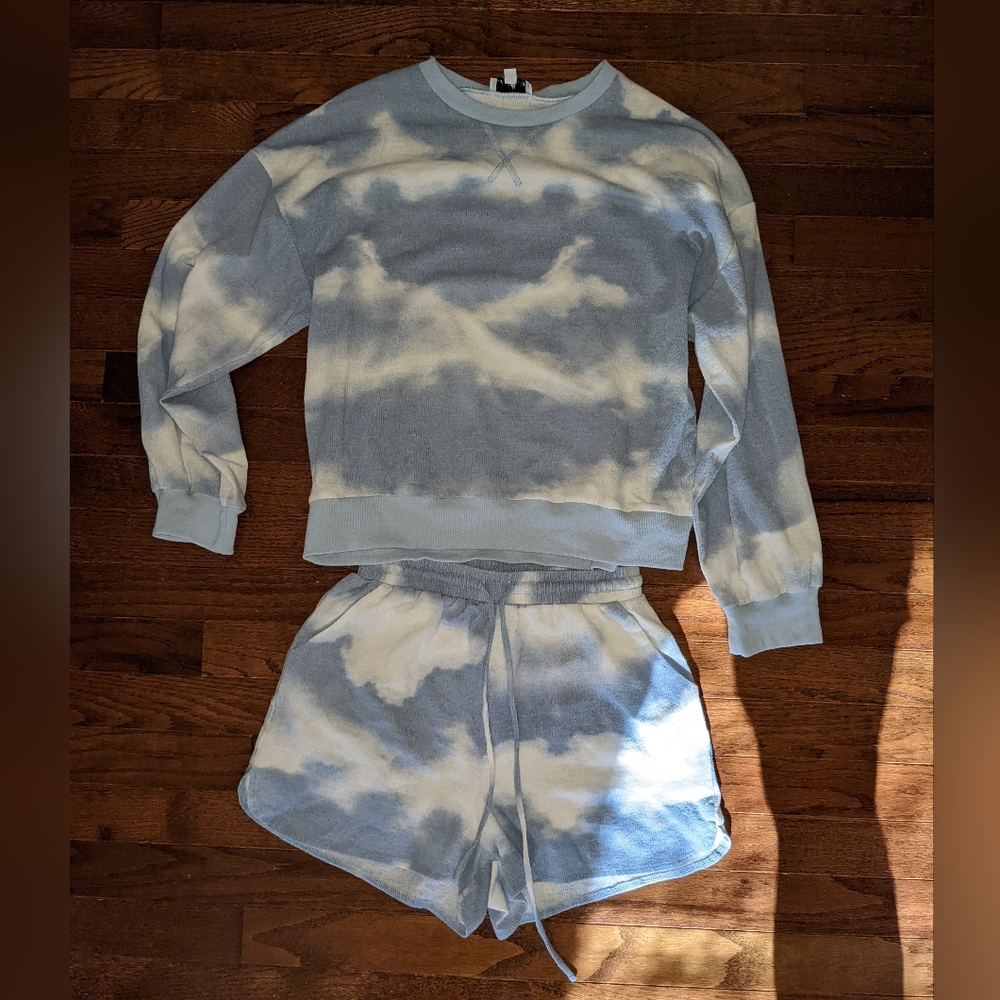 URBAN DAIZY 2 PC CLOUD PJ SET